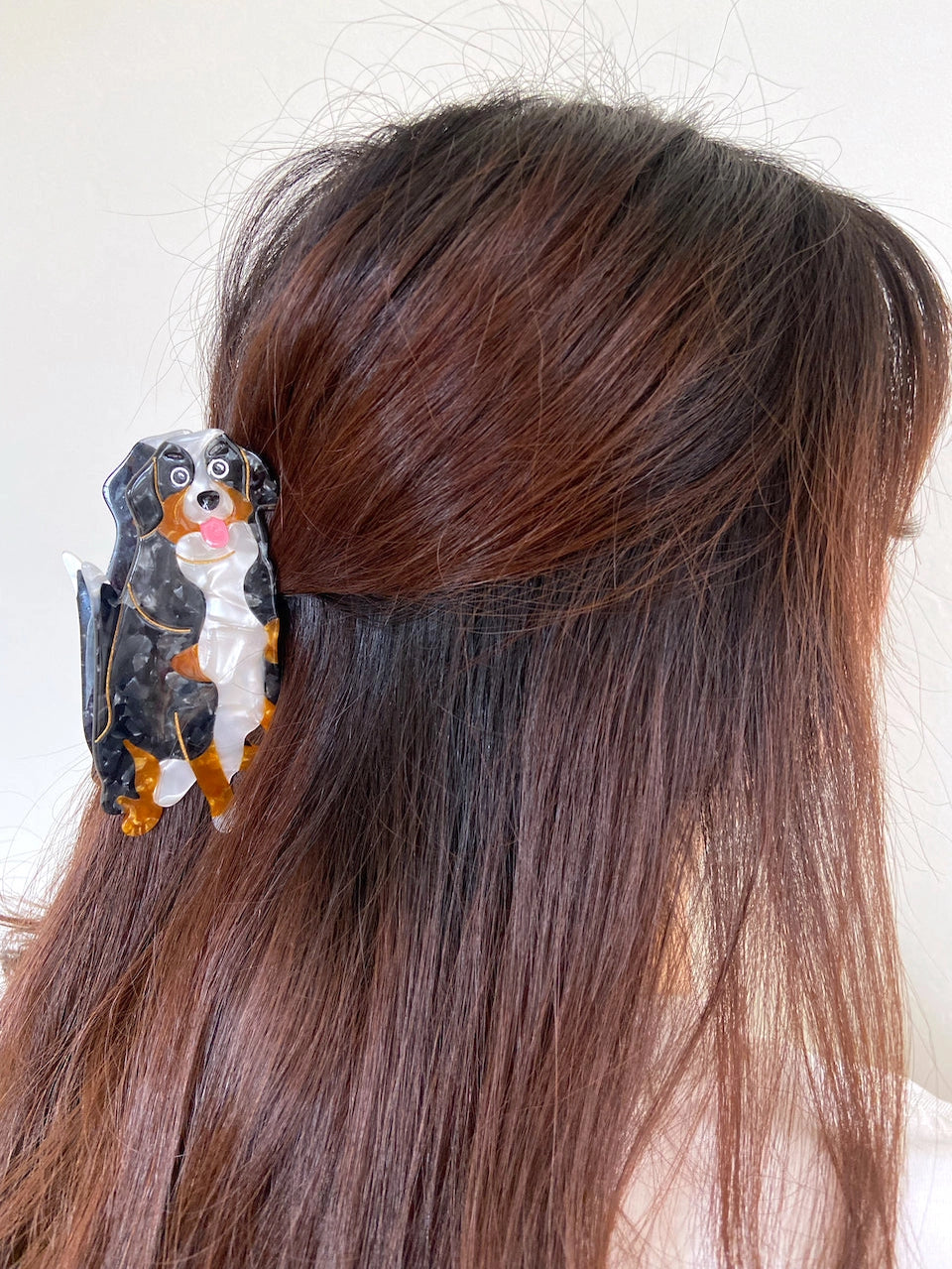 Solar Eclipse Dog Breed Claw Hair Clip | Eco-Friendly