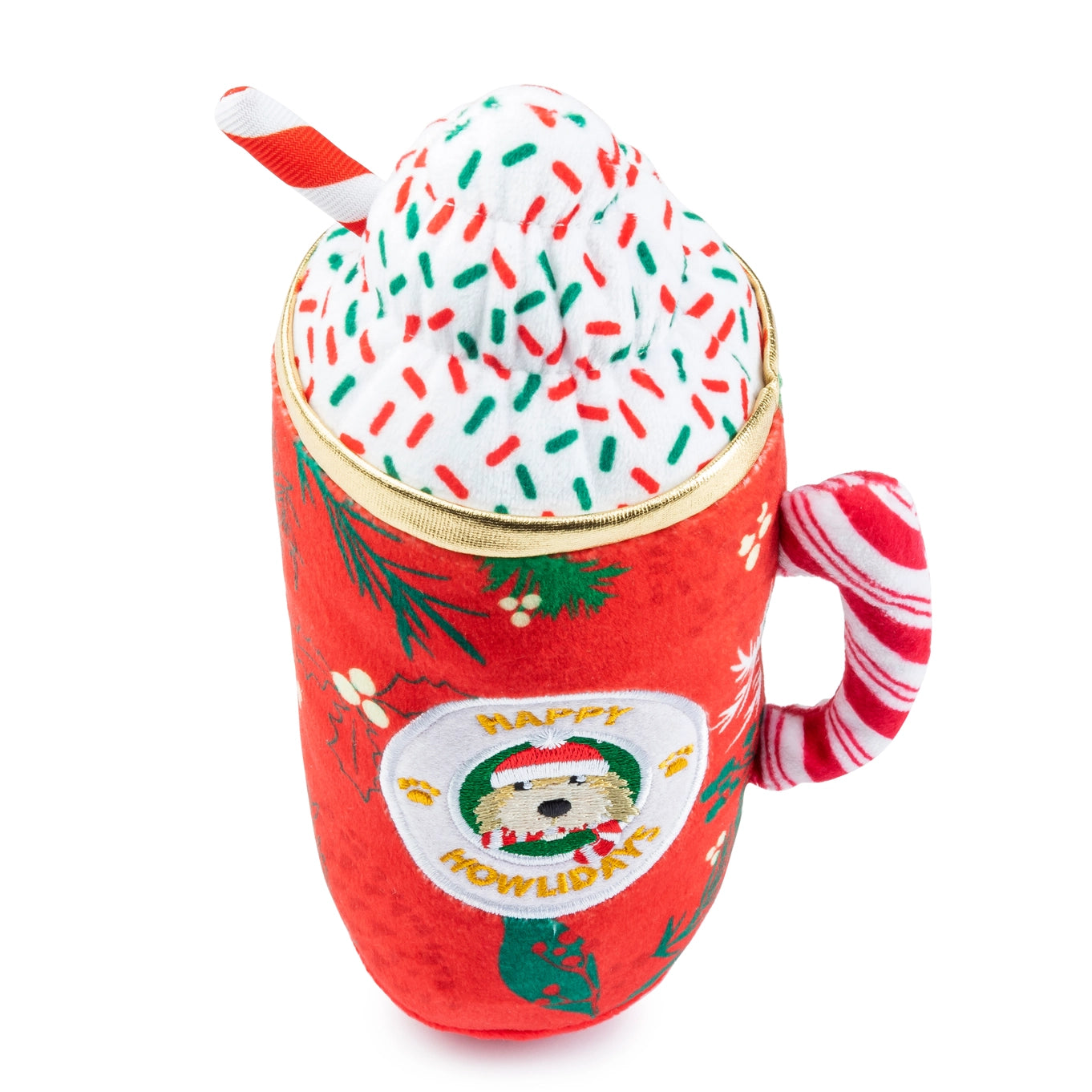 Haute Diggity Dog Howliday Cheer Mug Christmas Dog Toy