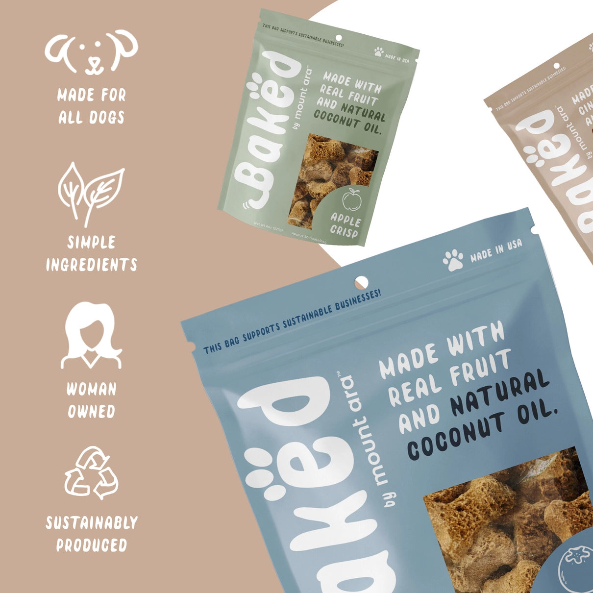 Mount Ara Baked Dog Treats