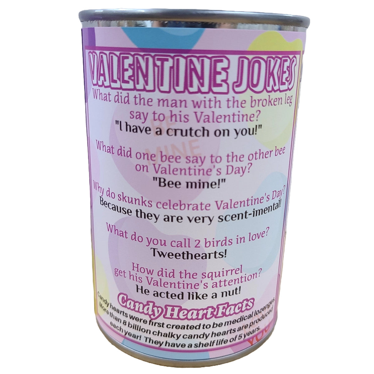 Canned Be Mine Candy Heart