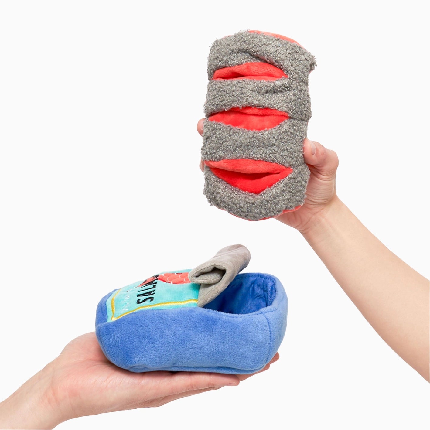The Furry Folks Tinned Salmon Nosework Toy