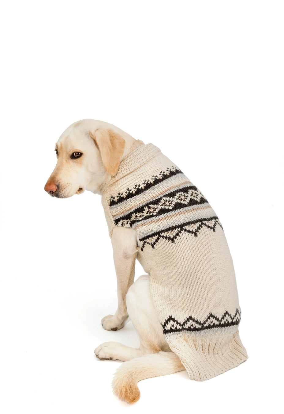 Chilly Dog Alpaca Cream Wyatt Sweater