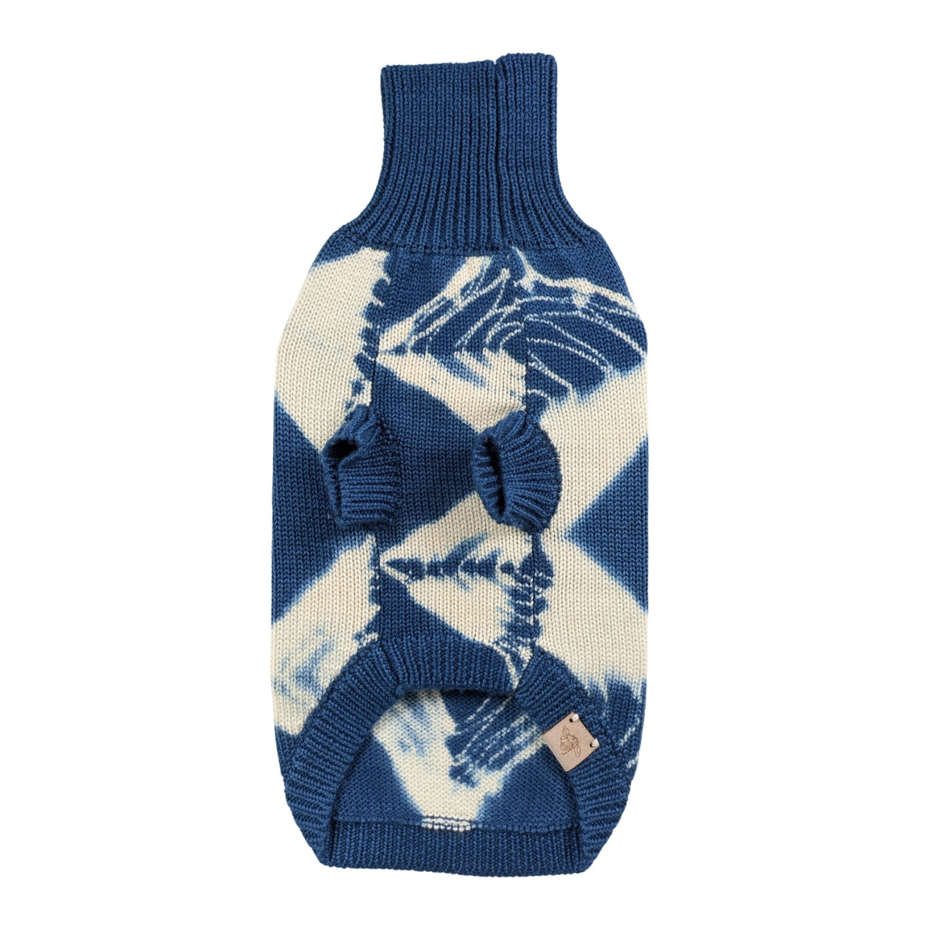 Wooliie Merino Wool Plain Knit Dog Sweater