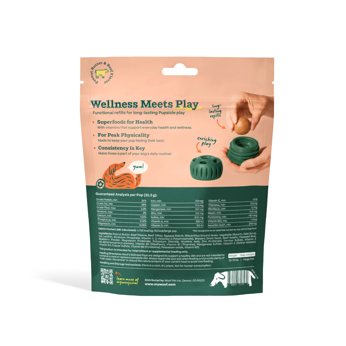 Woof All-in-1 Wellness Pops