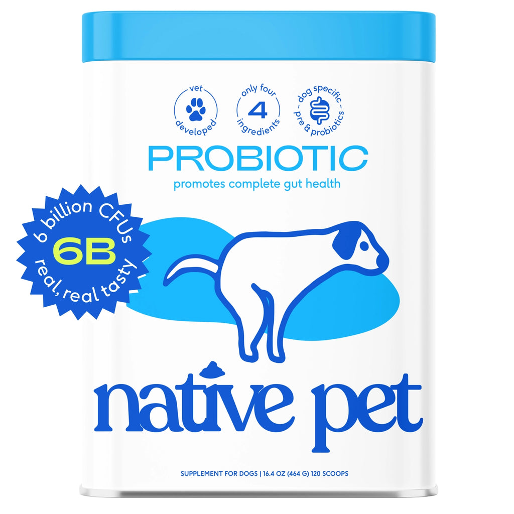 Native Pet Probiotic & Prebiotic Powder Vet-Formulated Supplement