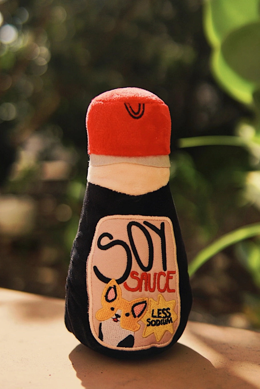 Woof & Co. Bottle Of Soy Sauce Dog Toy