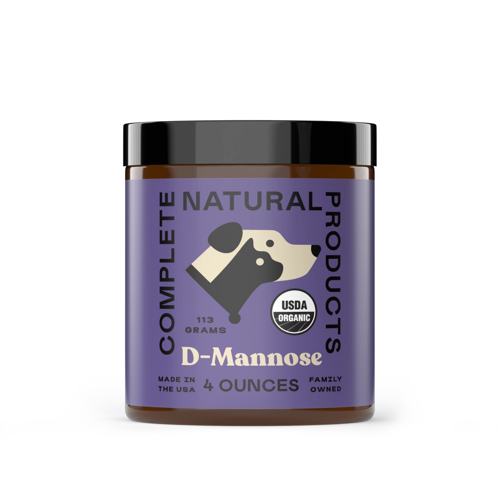 Complete Natural Products Organic D-Mannose Powder For Dogs and Cats