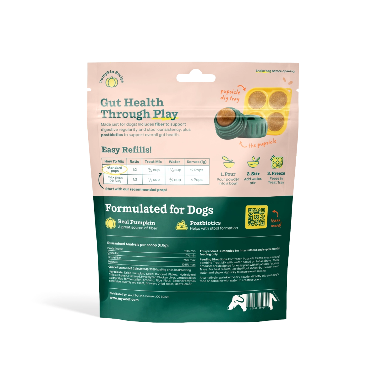 Woof Pupsicle Treat Mix - Balanced Belly