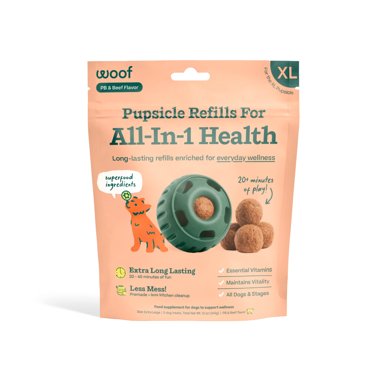 Woof All-in-1 Wellness Pops