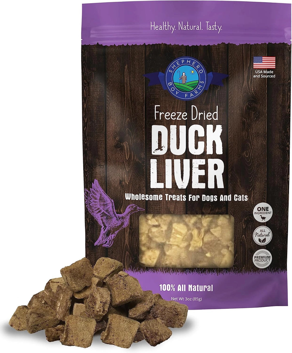 Shepherd Boy Farms Freeze Dried Duck Liver