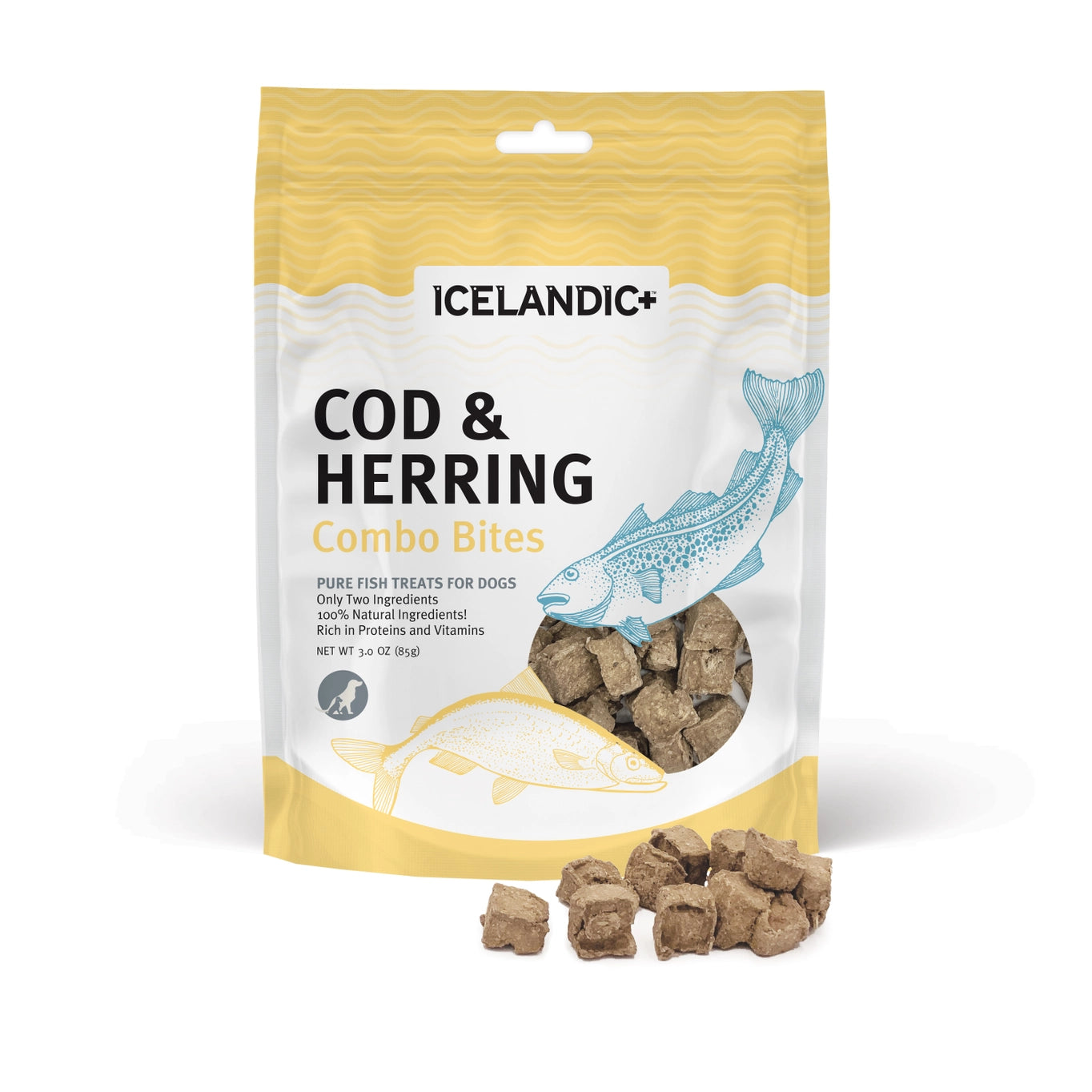 Icelandic+ Cod & Herring Combo Bites