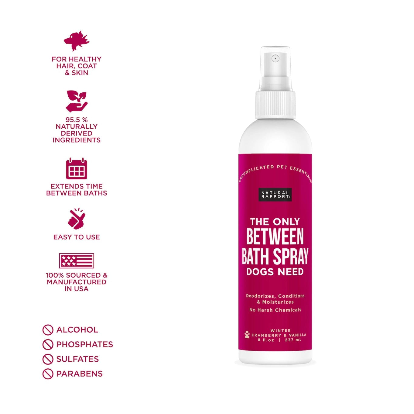 Natural Rapport The Only Between Bath Spray Dogs Need