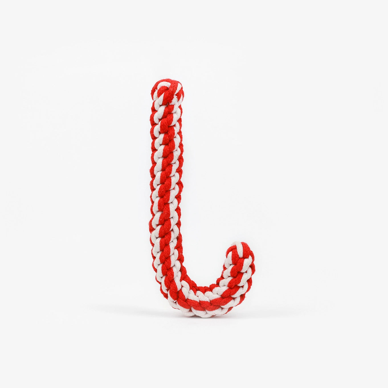 Monli Handmade Candy Cane Rope Dog Toy