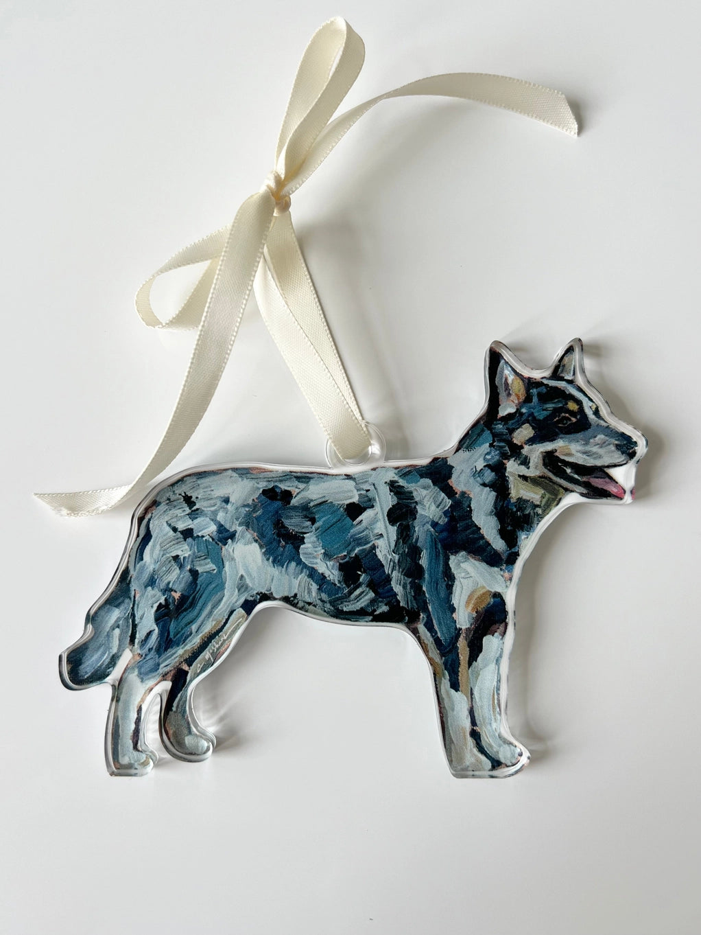 Chelsea McShane Dog Ornament