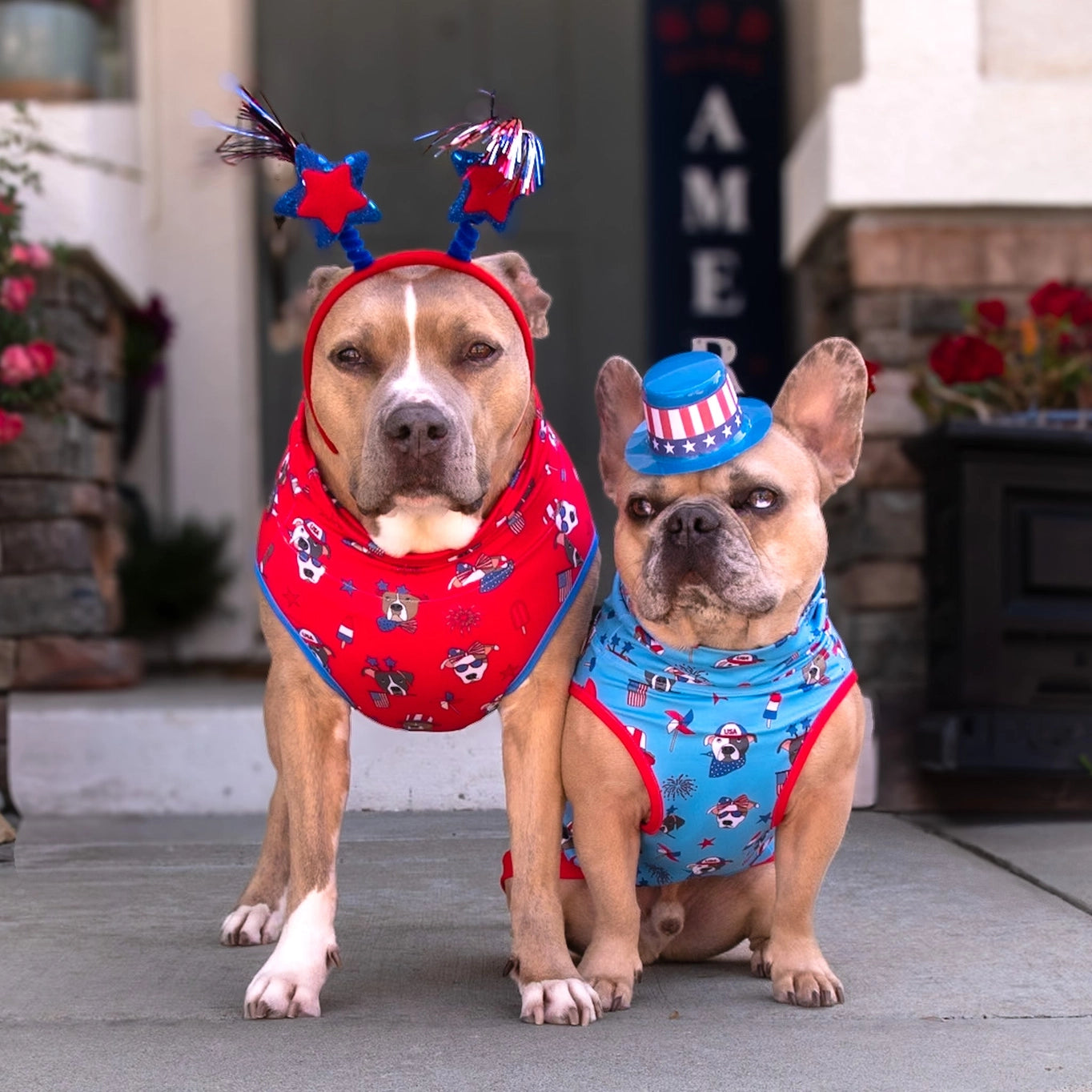 Pittie Clothing Co. Sploots & Sparklers Muscle Tee