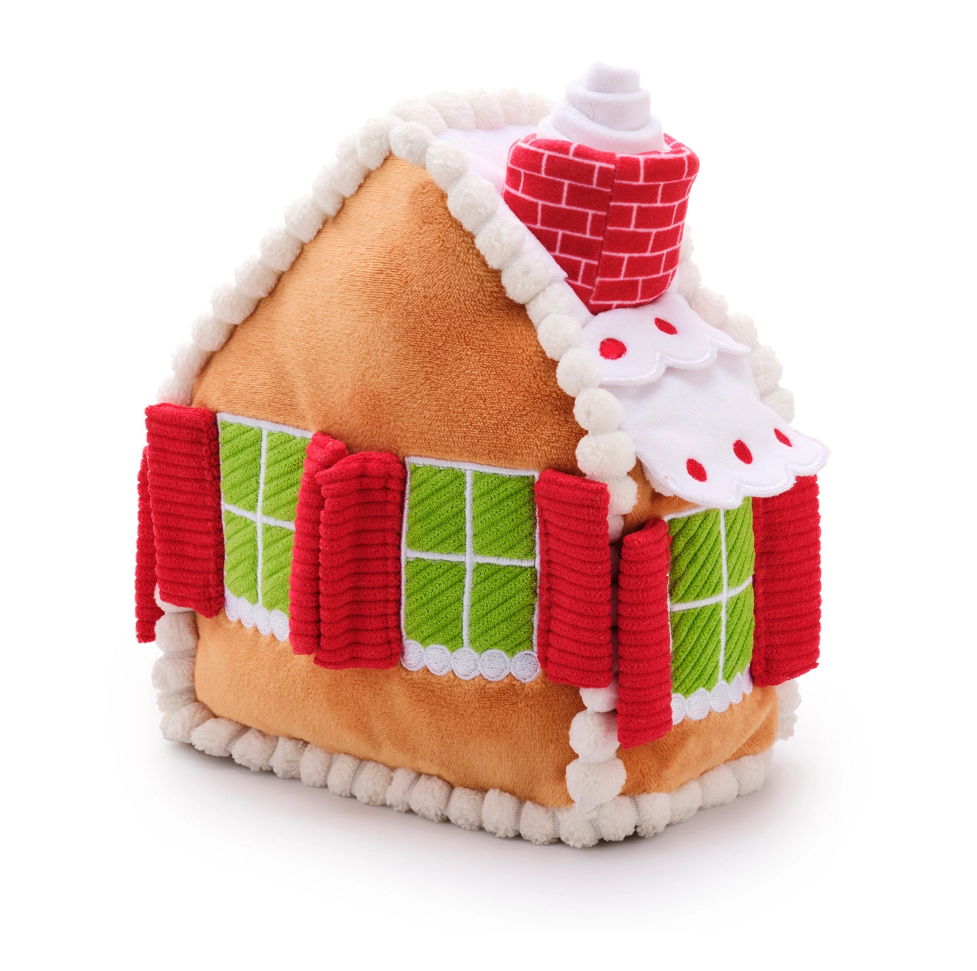 The Foggy Dog Gingerbread House Snuffle Dog toy