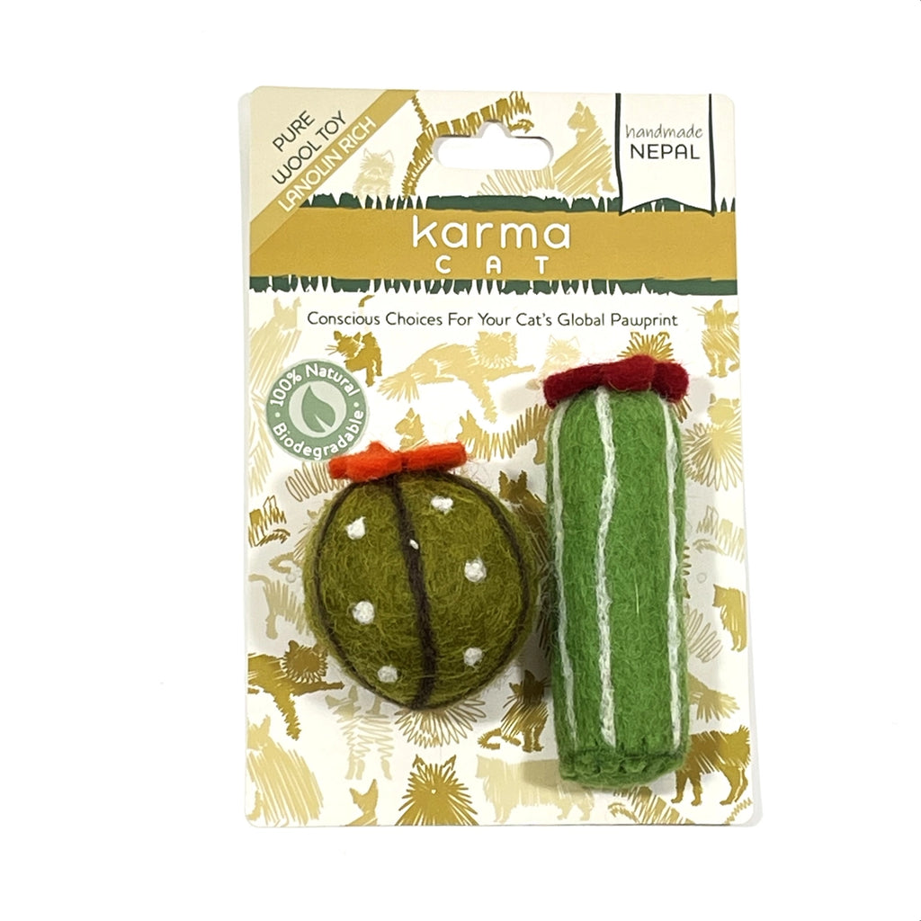 Karma Cat 2 Pack Succulents Cat Toy