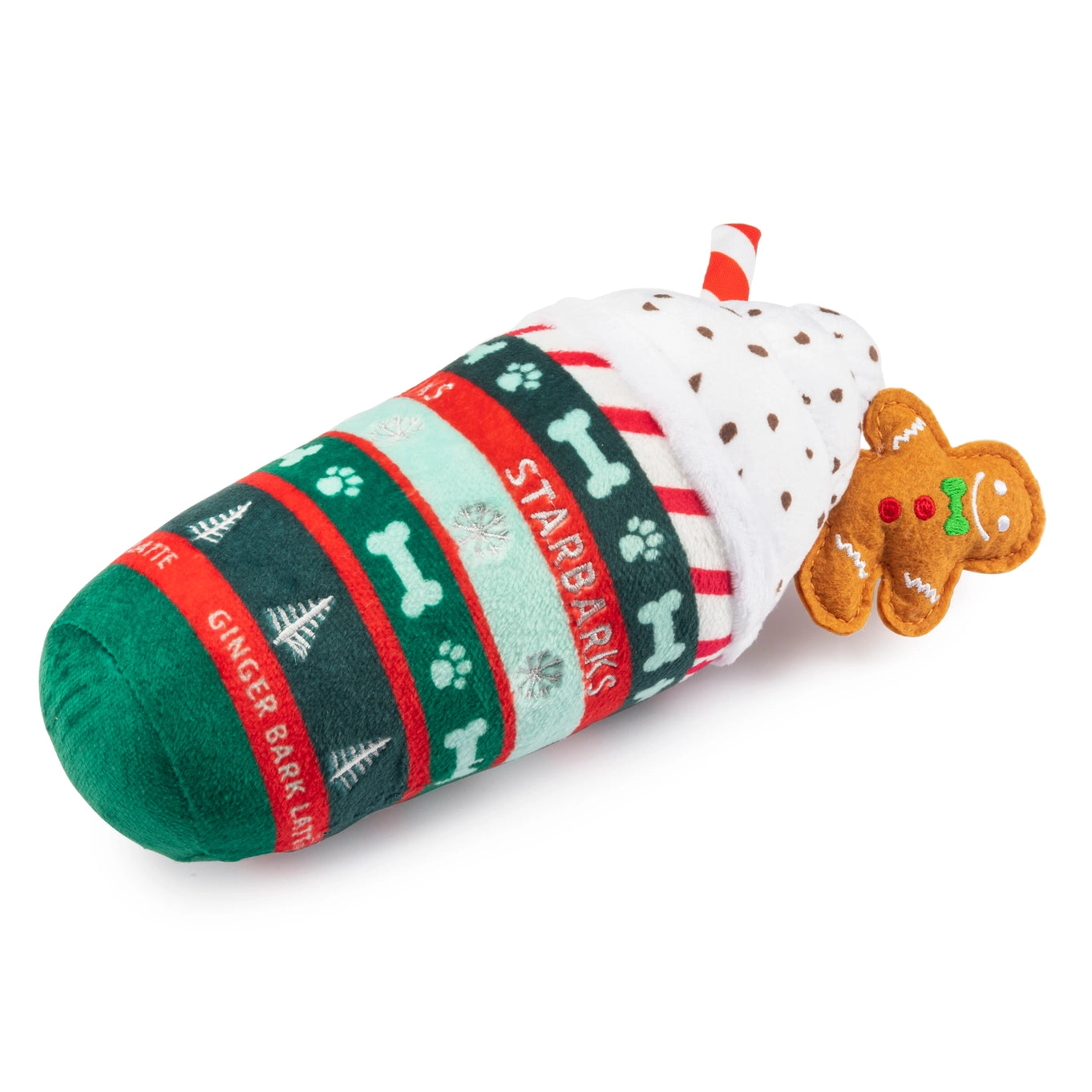 Haute Diggity Dog Ginger Bark Latte Dog Toy