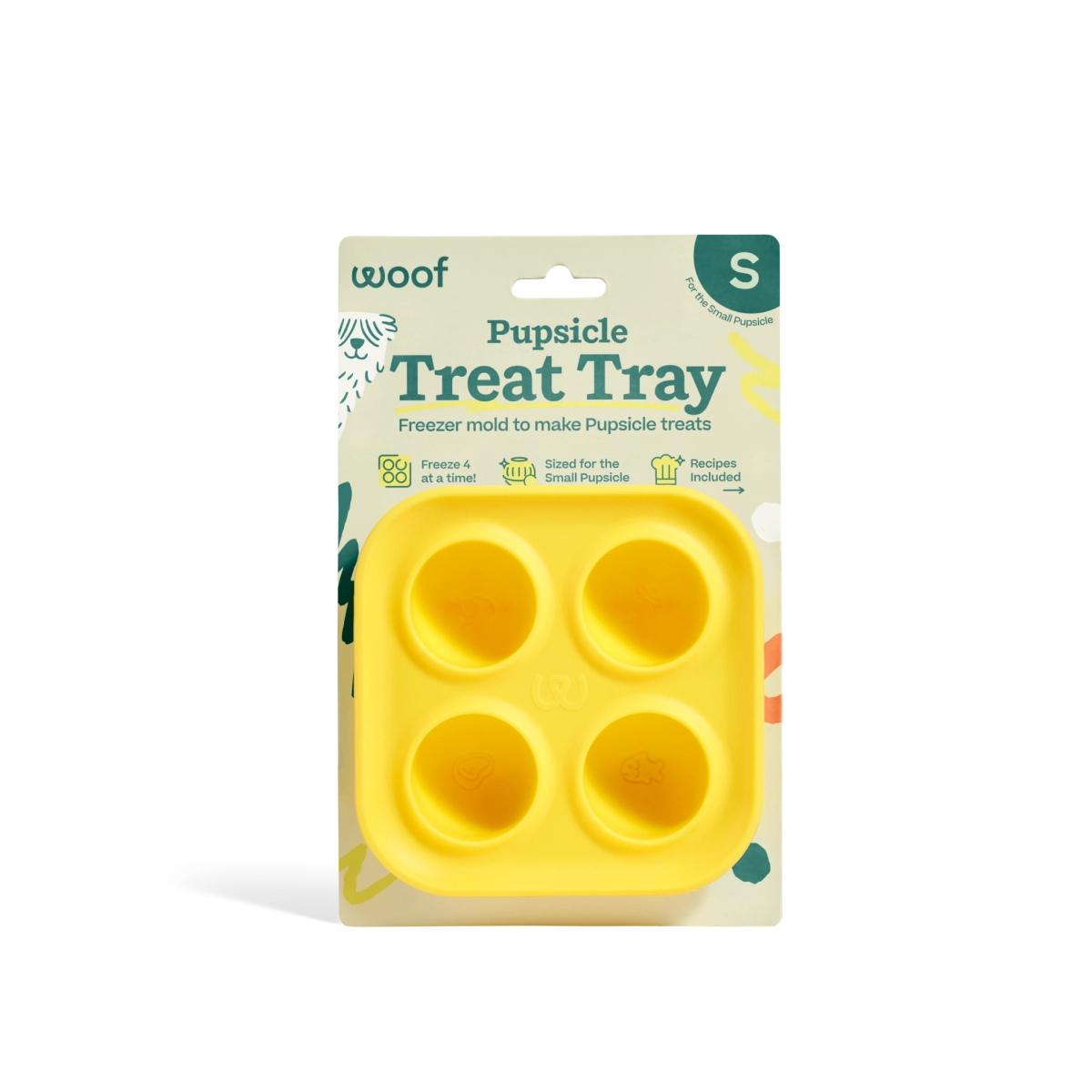 Woof Pupsicle Treat Tray