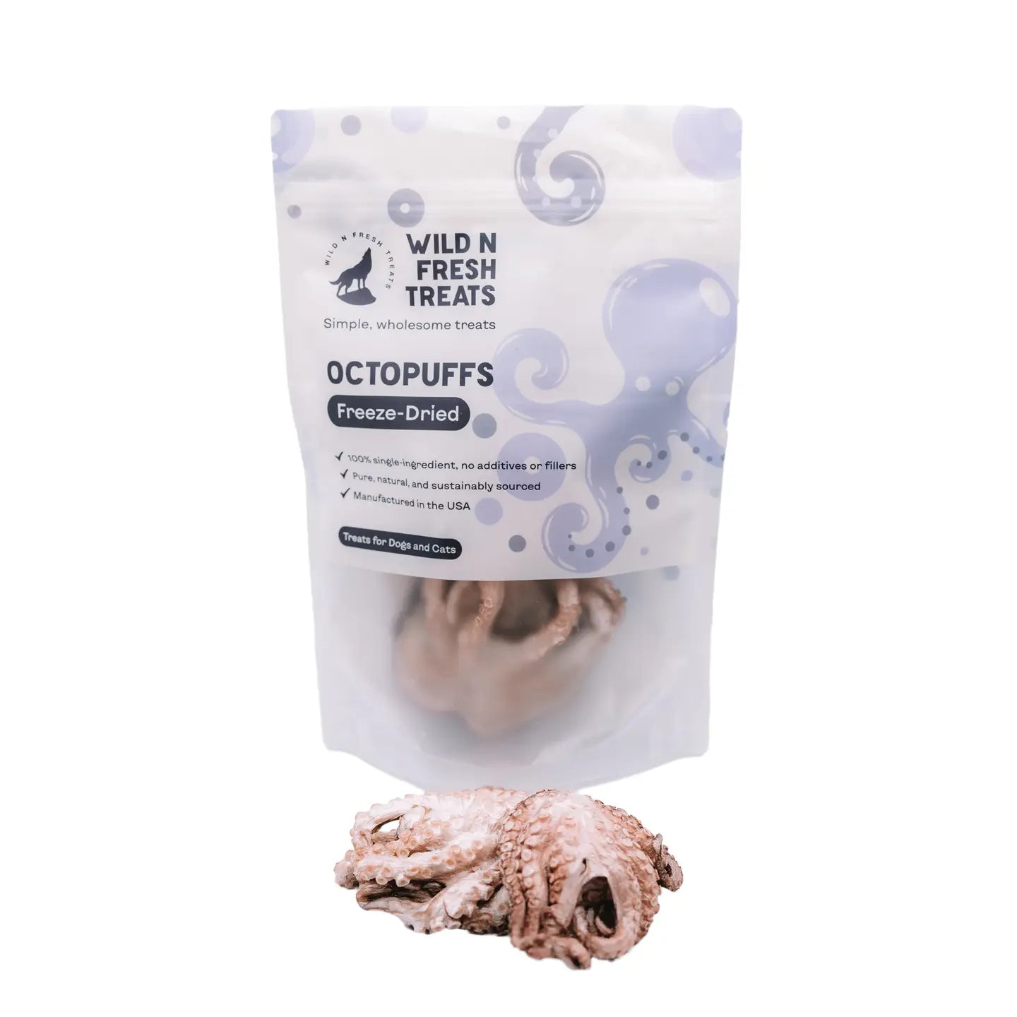 Wild n Fresh Freeze-Dried Octopuffs