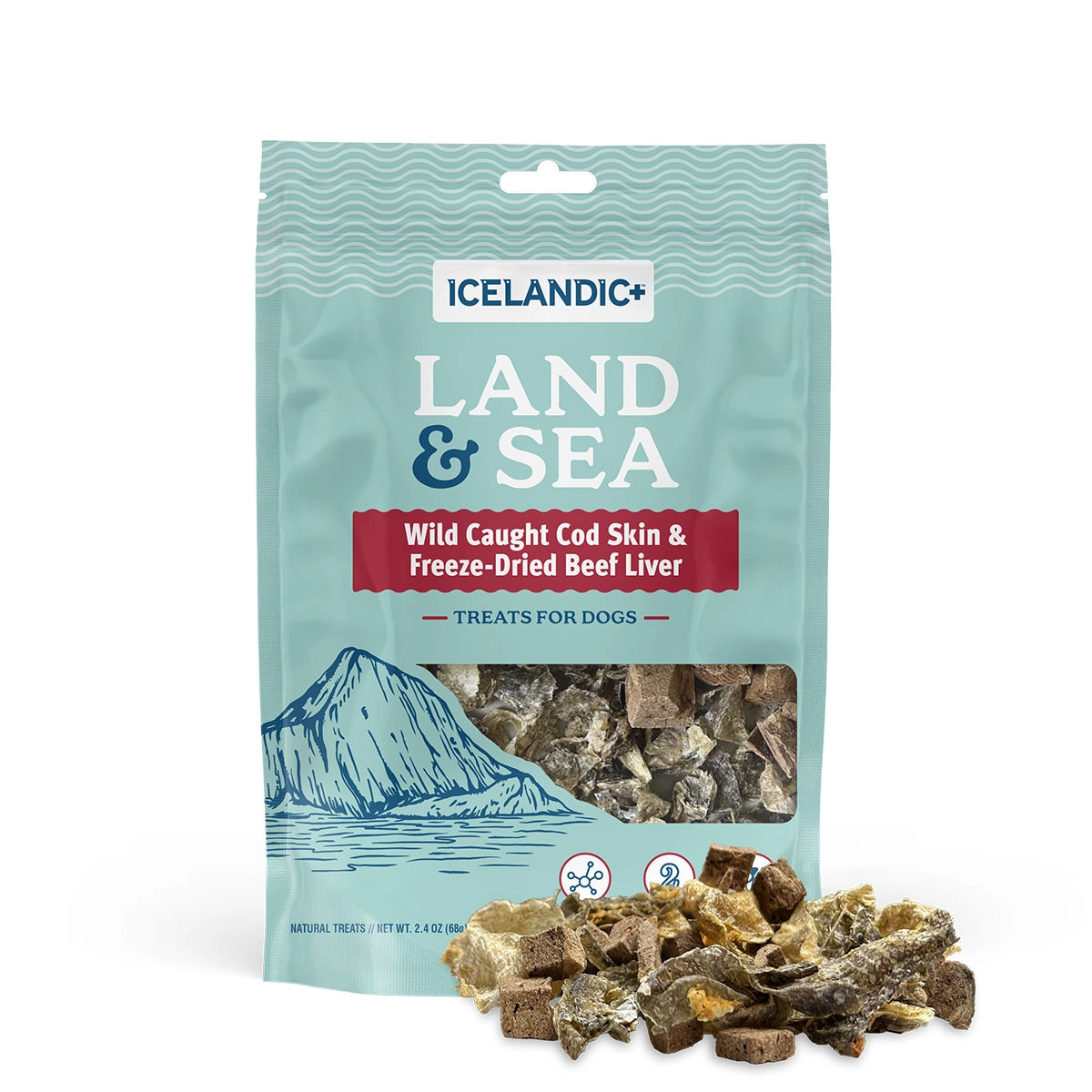 Icelandic+ Cod Skin & Freeze Dried Beef Treats