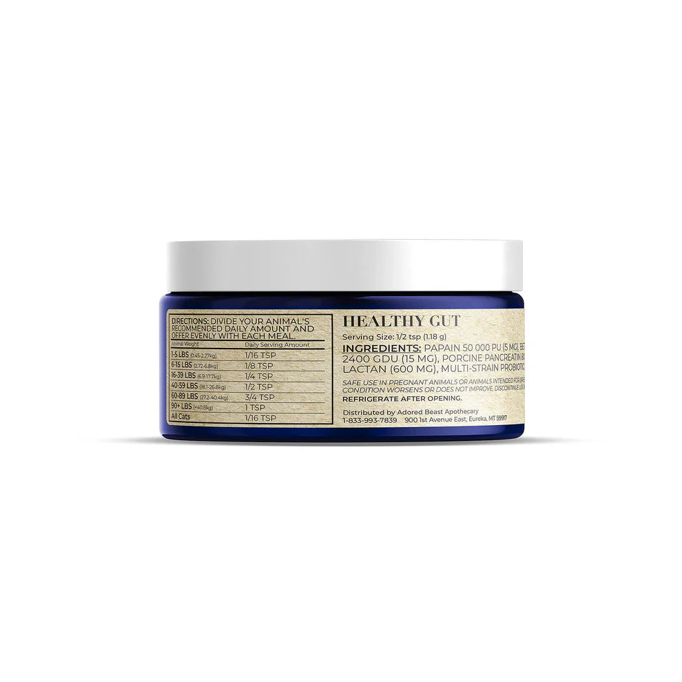 Adored Beast Apothecary - Healthy Gut | Digestive Enzyme / Pre & Probiotic