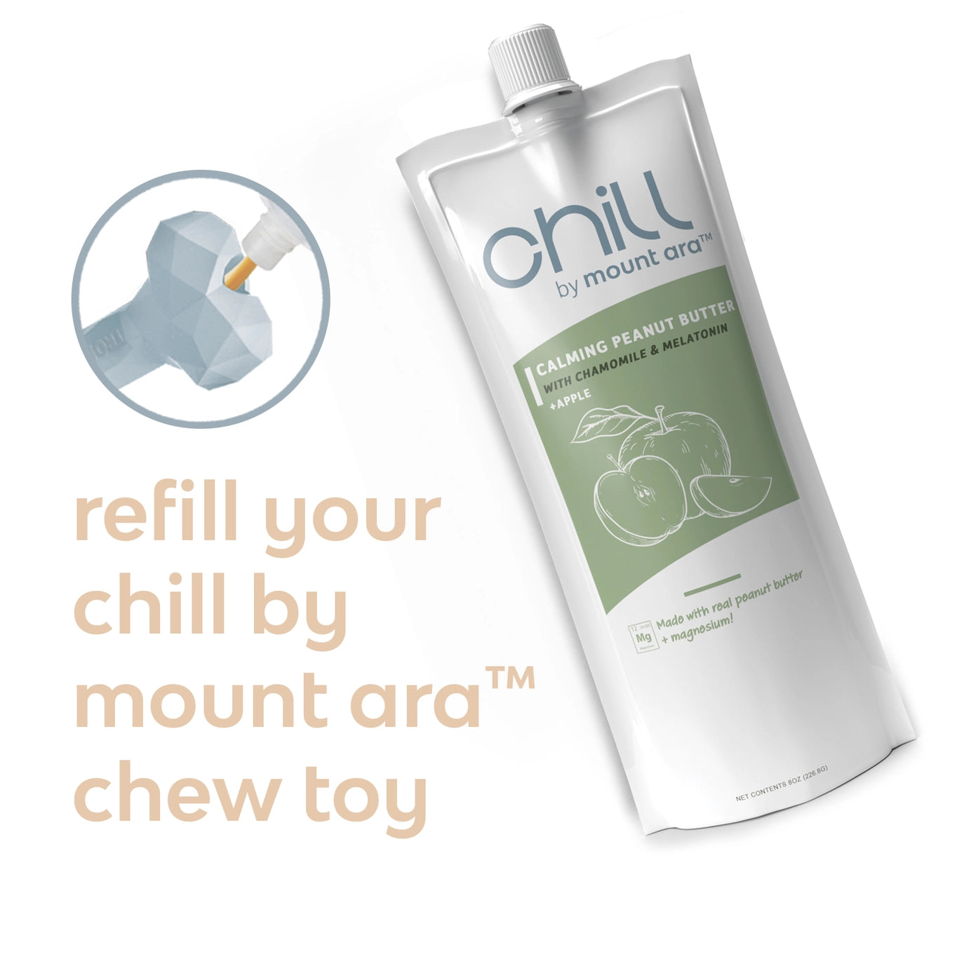 Mount Ara Functional Calming Peanut Butter & Apple