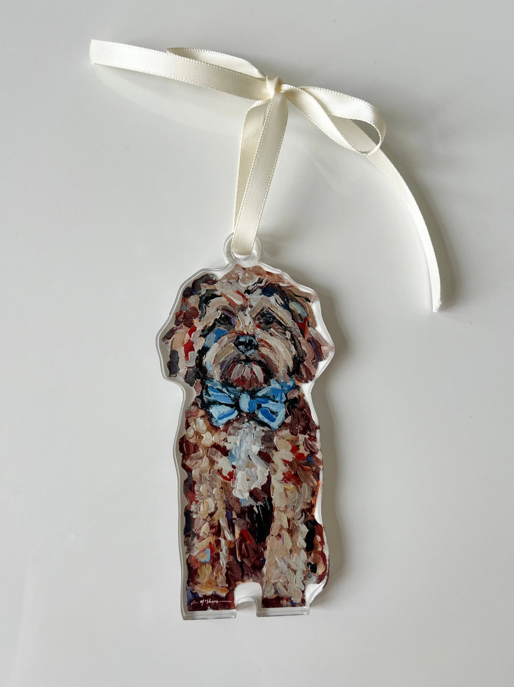 Chelsea McShane Dog Ornament