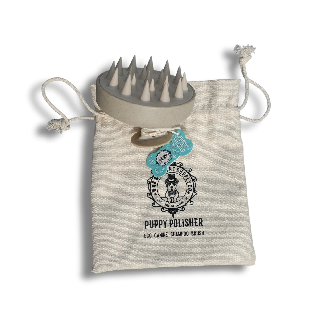 Wag And Bright Puppy Polisher Eco Shampoo Brush