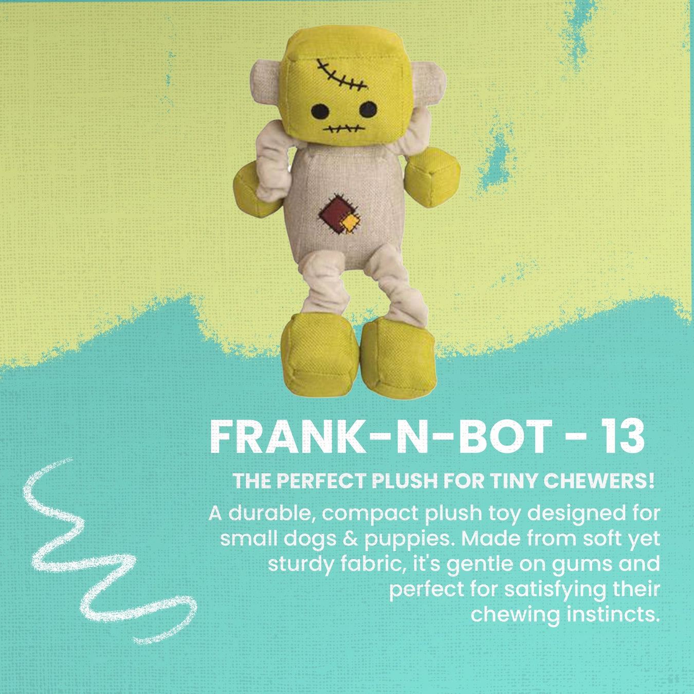 Snug Arooz Frank-N-Bot Dog Toy