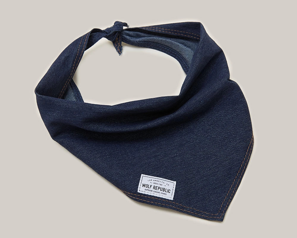 Wolf Republic Denim Bandana