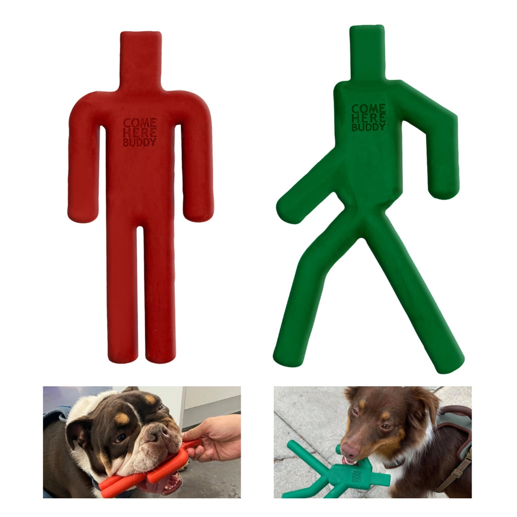 Come Here Buddy Dog Chew Toy - Stop & Go