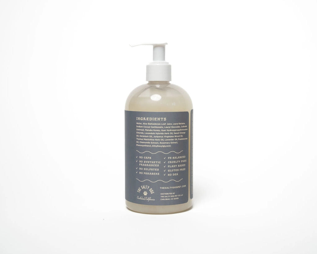 The Salty Dog Co Natural Dog shampoo With Oatmeal + honey