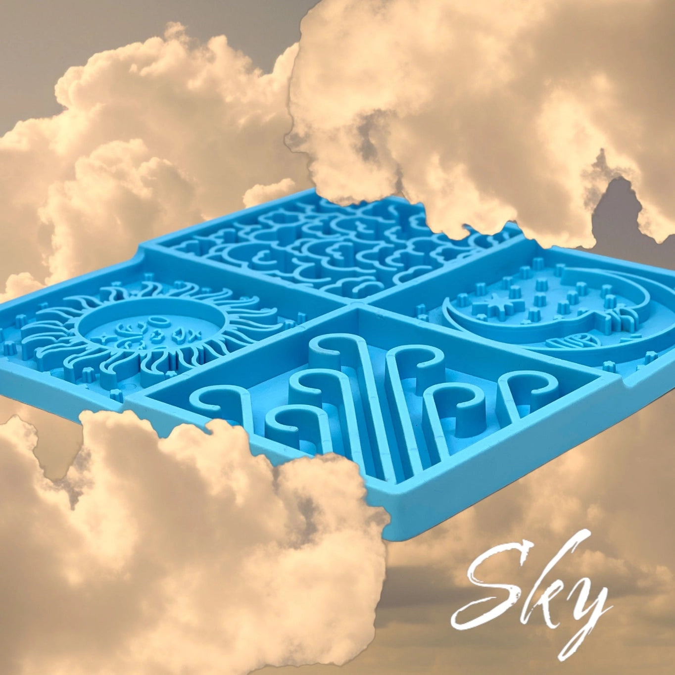 Sodapup Sky Design Enrichment Lick Mat