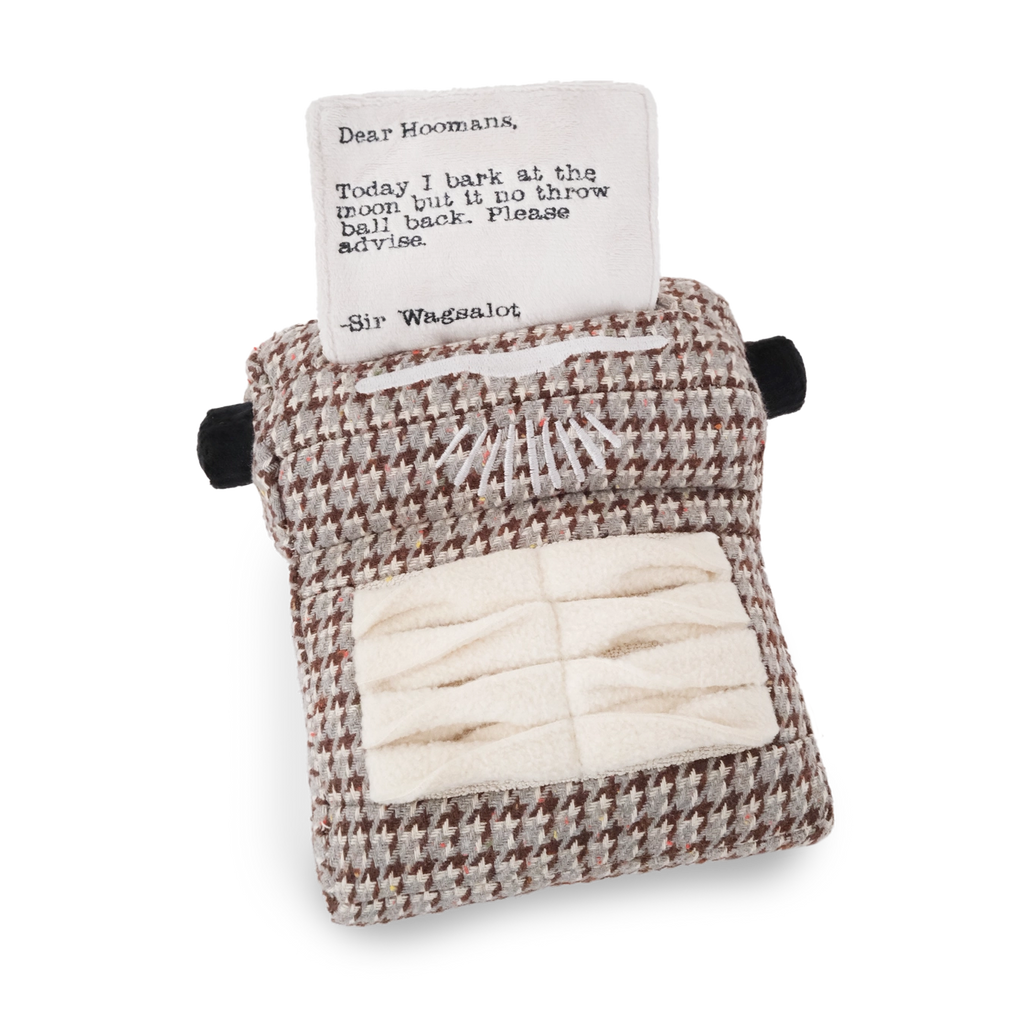 Lambwolf Collective - Typewriter // Enrichment Dog Toy
