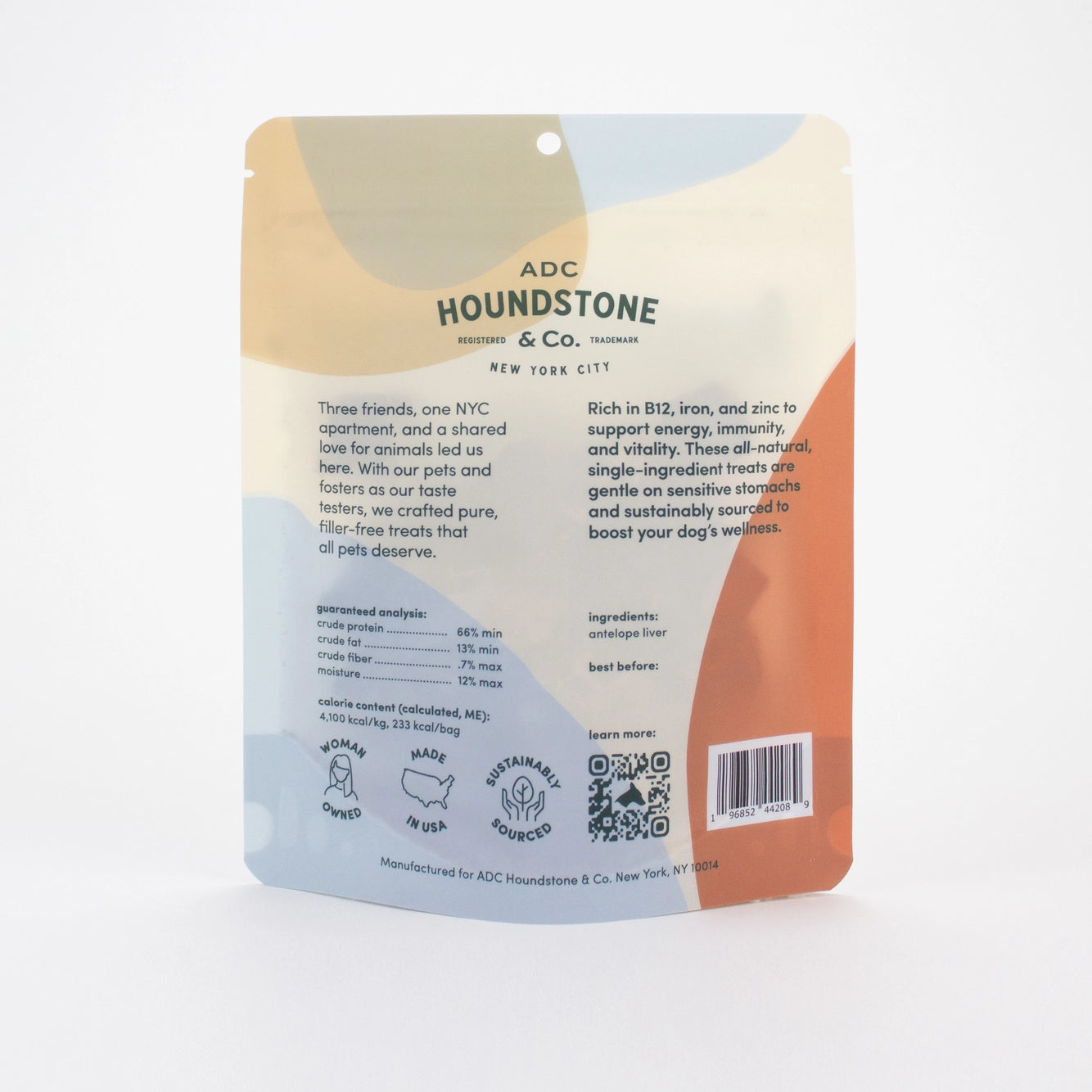 ADC Houndstone Antelope Liver Freeze-Dried Treats