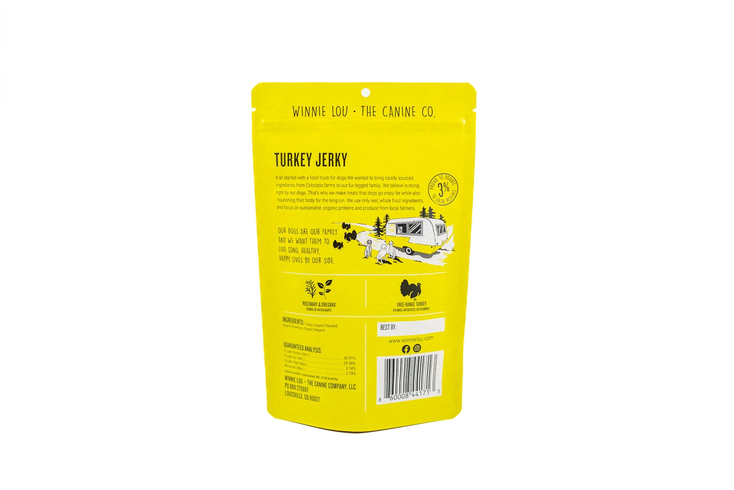 Winnie Lou Turkey Jerky Treats