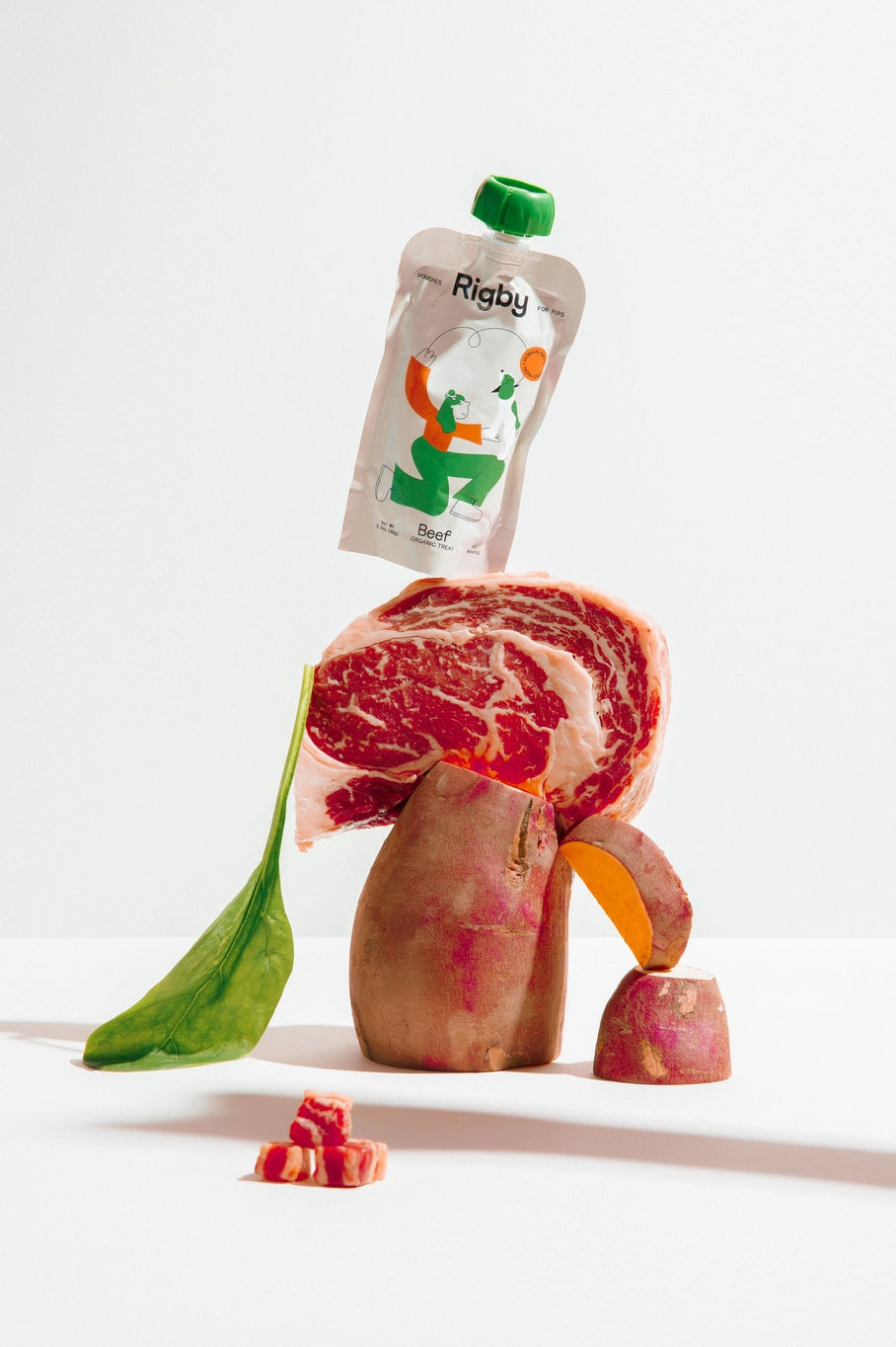 Rigby Organic Beef Squeeze Pouch - 6 Pack