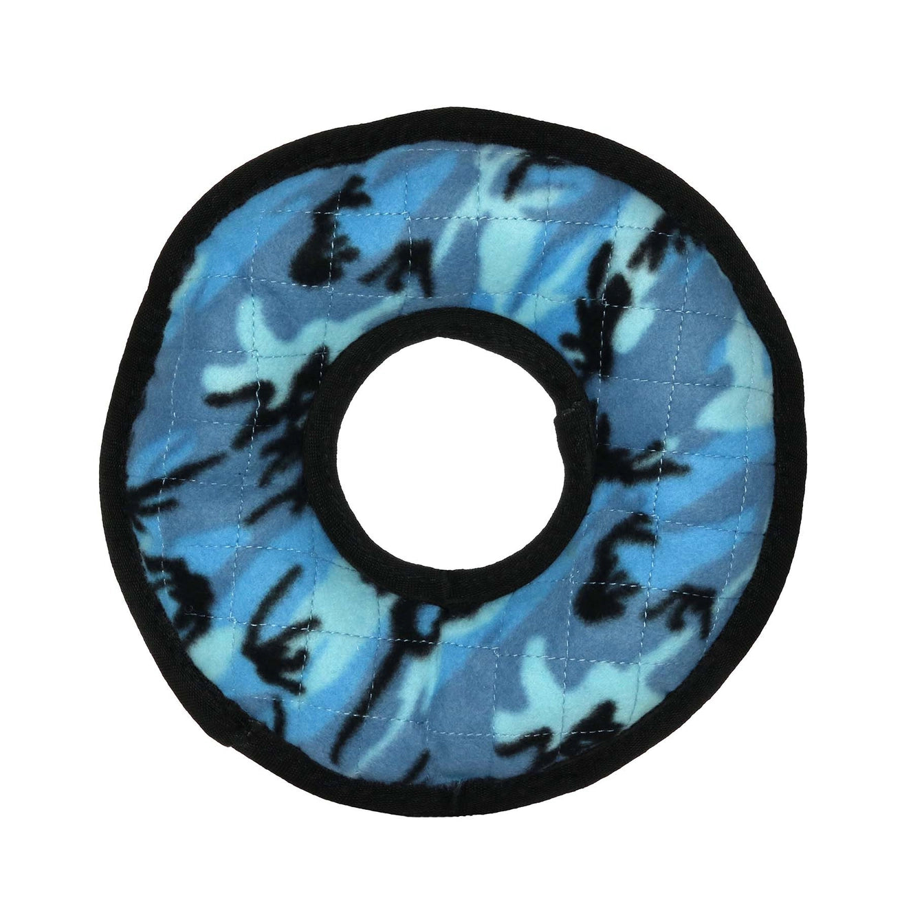 Tuffy Dog Ultimate Ring - Camo Blue Dog Toy