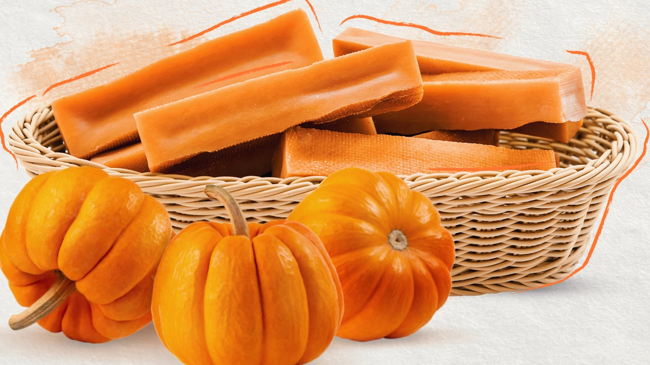 Yak Chews - Pumpkin, Blueberry, Strawberry, Turmeric
