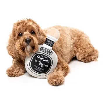 Silver Dogquila Plush Toy