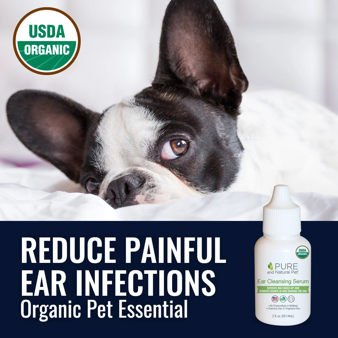 Pure And Natural Pet Ear Cleansing Serum For Dogs