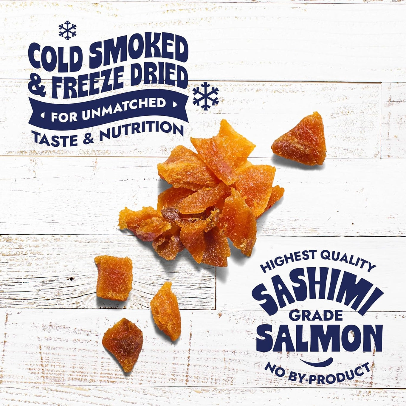 Finfare Freeze-Dried Salmon Crumbles (Treat & Topper) For Dogs & Cats