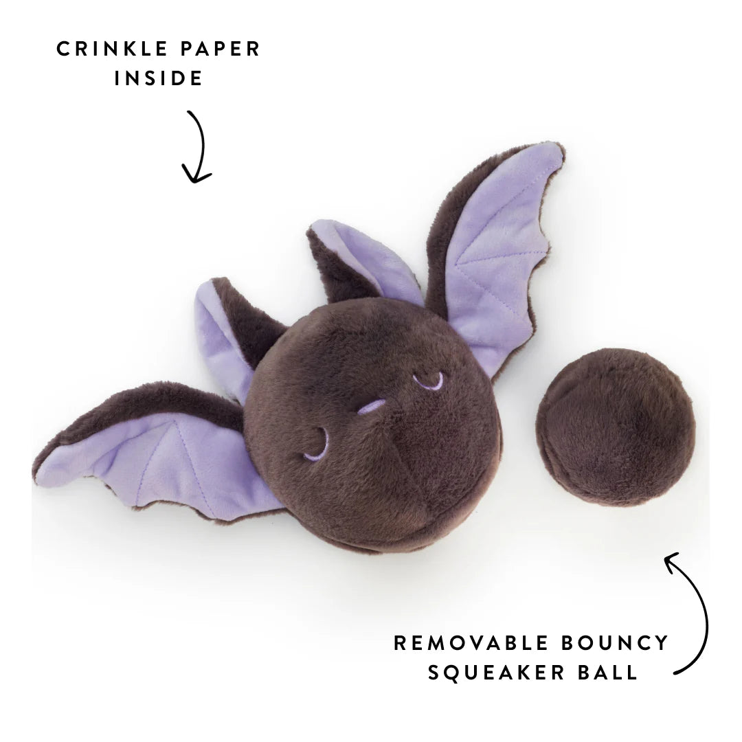 The Foggy Fog Bat 2-in-1 Bounce Dog Toy