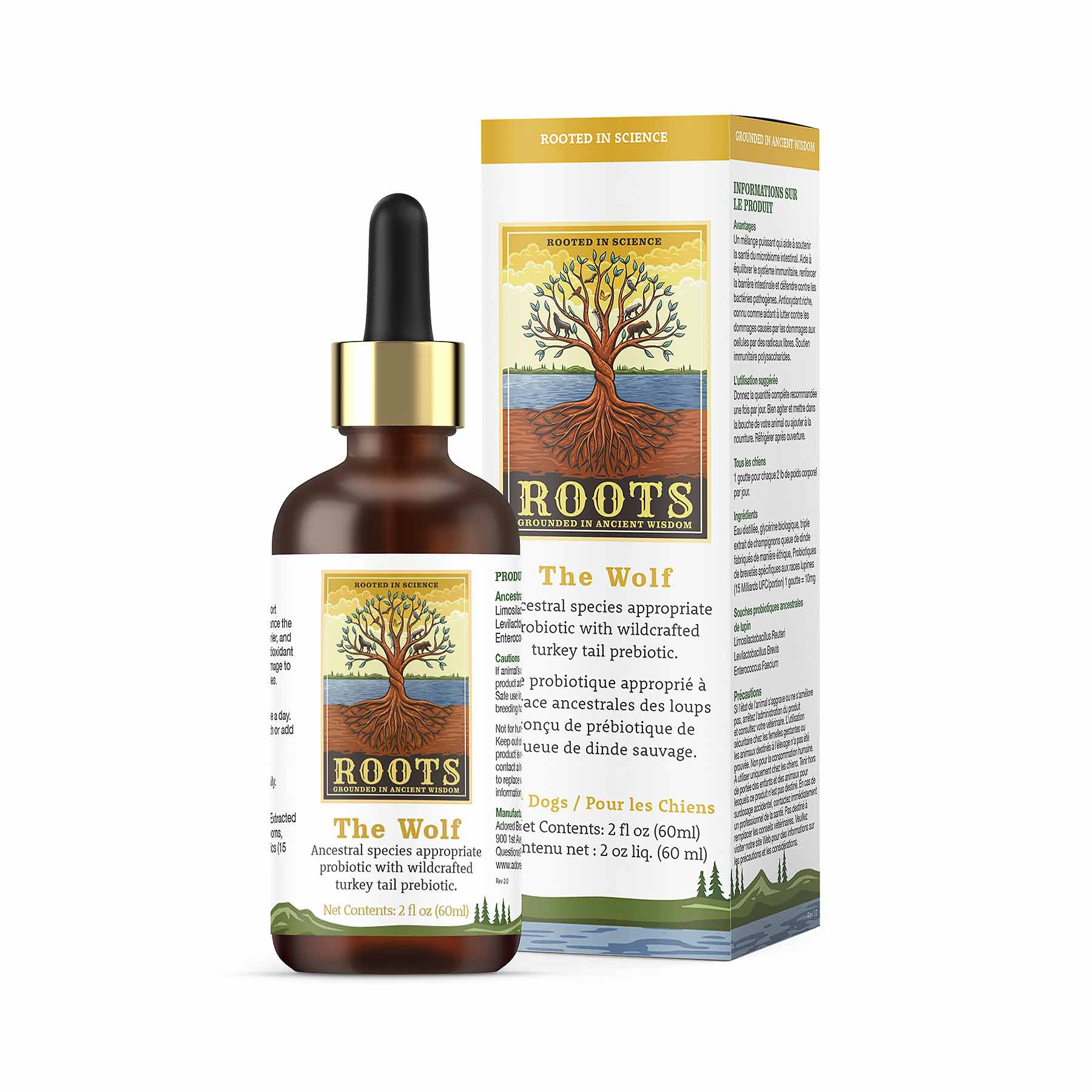 Adored Beast Apothecary The Wolf | Species Appropriate Probiotic