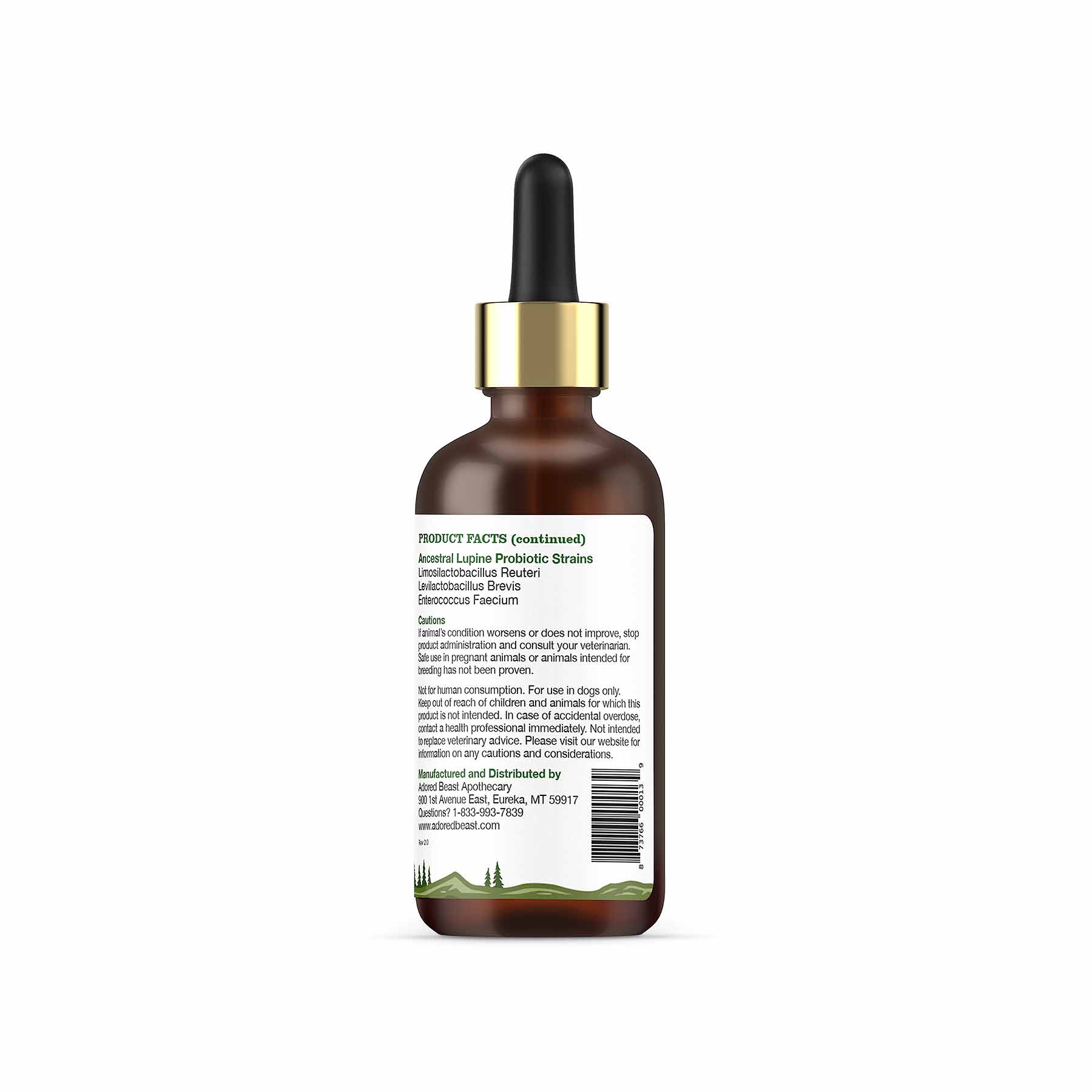 Adored Beast Apothecary The Wolf | Species Appropriate Probiotic