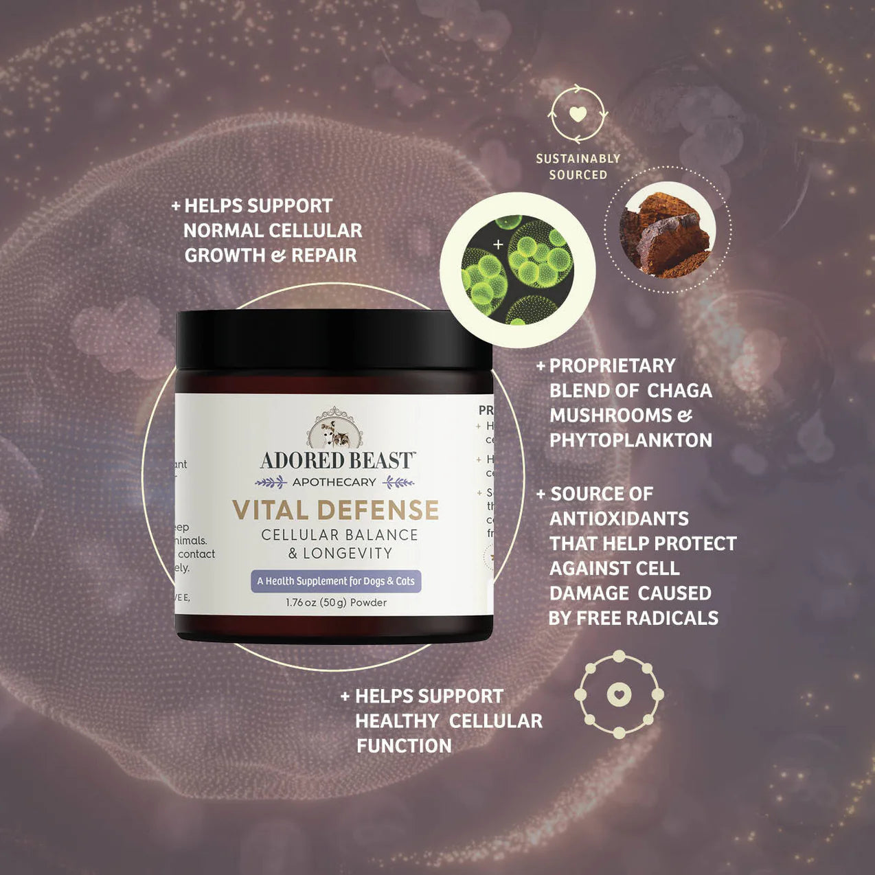 Adored Beast Apothecary - Vital Defense | Cellular Support