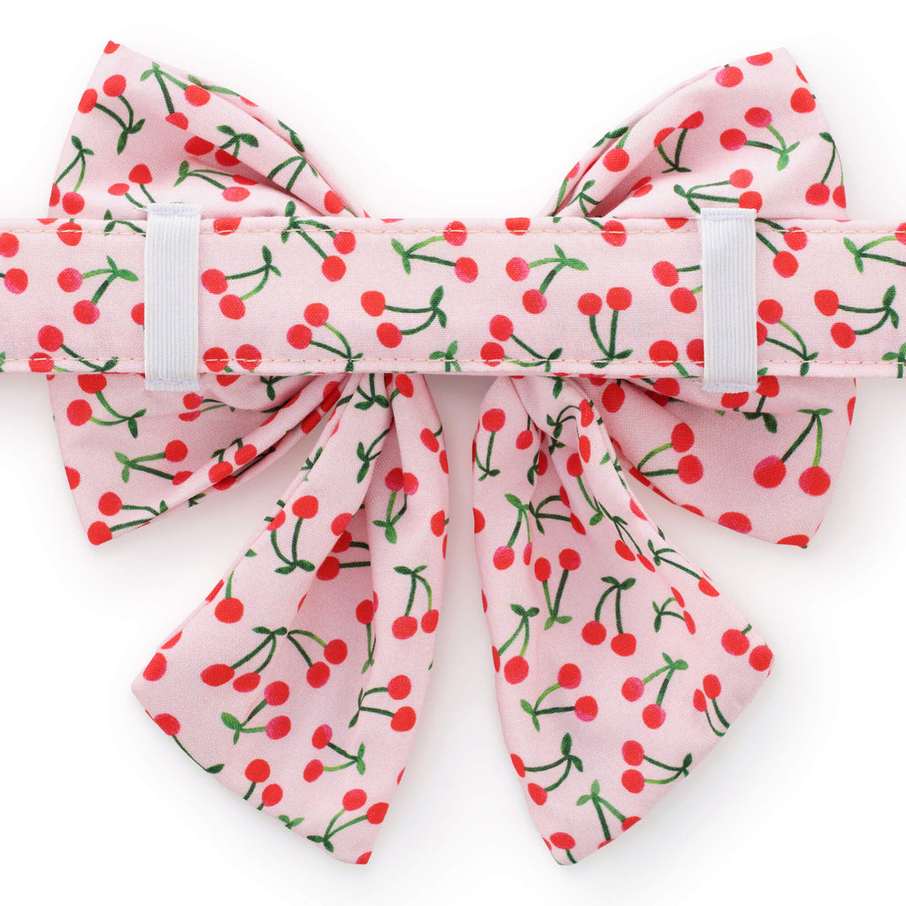 The Foggy Dog Cherry Jubilee Lady Dog Bow