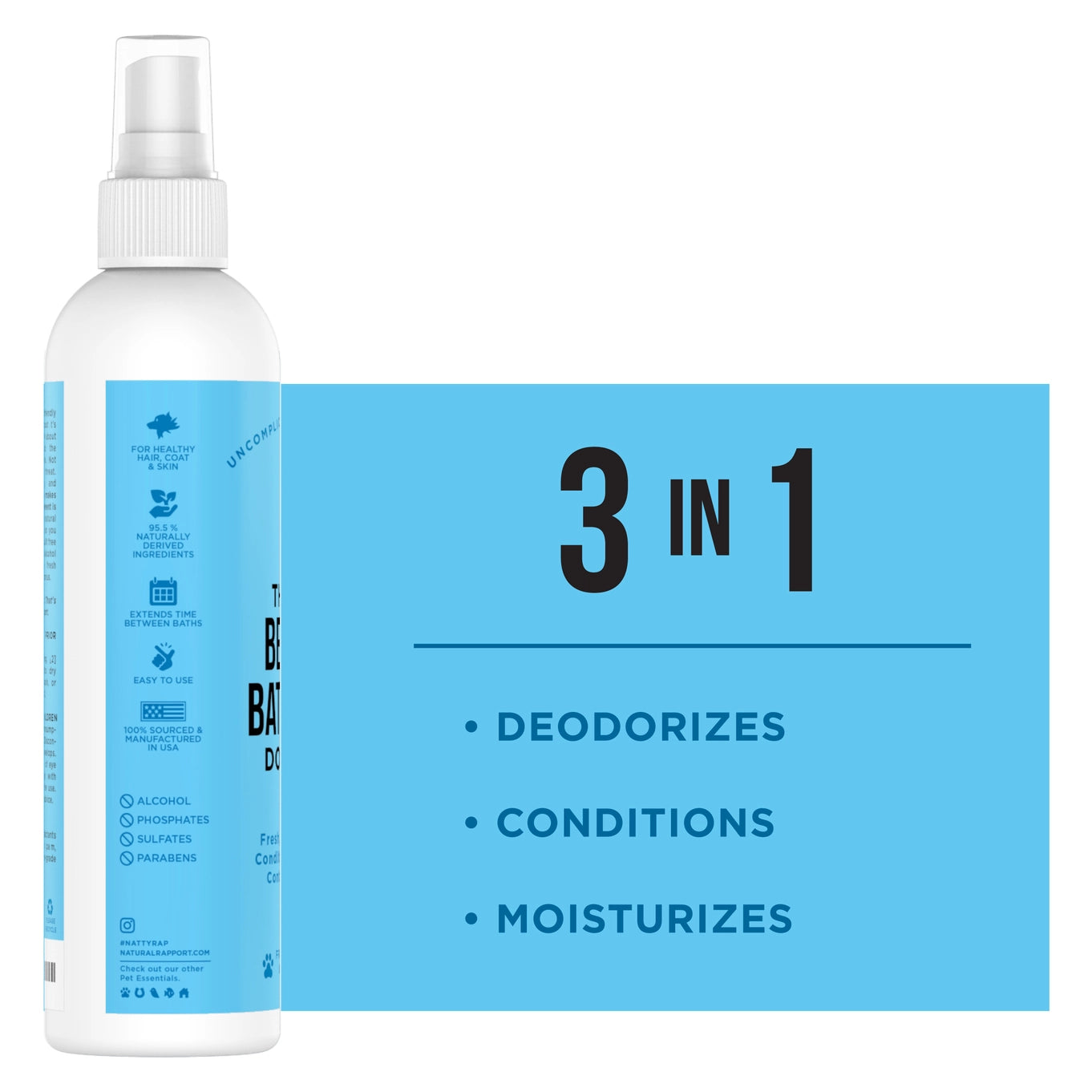 Natural Rapport The Only Between Bath Spray Dogs Need