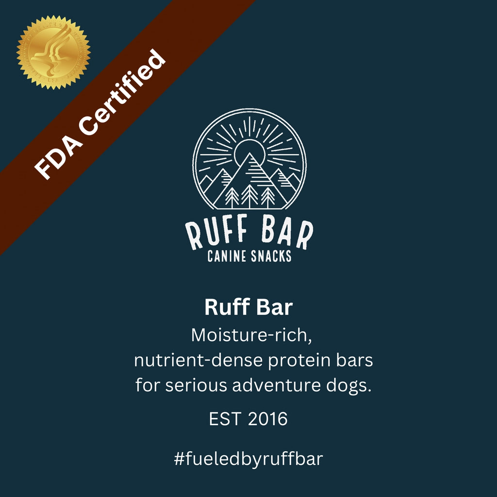 Ruff Bar Beef Ruff Bars - the First Protein Adventure Bar For Dogs